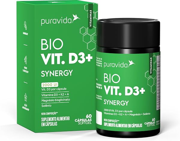 Puravida Vitamina D3 Synergy